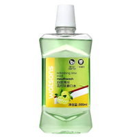 Watsons/屈臣氏 舒爽薄荷青柠味 漱口水 500ml
