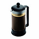 Bodum Brazil 8-Cup 法压壶 34-Ounce 黑色