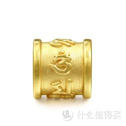 Chow Sang Sang 周生生 Charme串珠系列六字大明咒转运珠 86695p 黄金(足金)