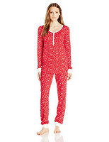 大码福利：TOMMY HILFIGER Thermal Pajamas 女士睡衣套装