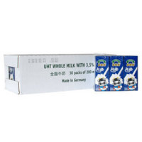 移动端：SUKI 多美鲜 全脂纯牛奶 200ml*30盒