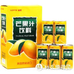 LOTTE 乐天 芒果汁饮料180ml ×15罐