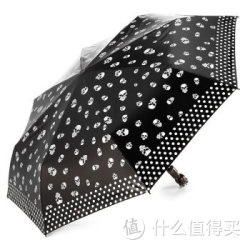 Paradise 天堂伞 31008E 黑色骑士三折自开收晴雨伞*3件