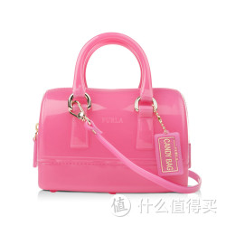 FURLA 芙拉 女士手提单肩包 荧光粉