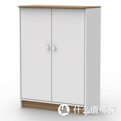 HOME SHUANGJIAN 双箭家居 檀韵R角双门收纳柜+凑单品