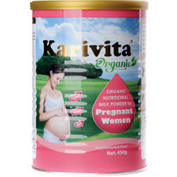 Karivita 卡瑞特兹 孕妇有机营养配方奶粉 妈妈0段 450g *3件