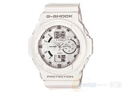 CASIO 卡西欧 G-Shock GA150-7A  男士万国时间腕表 白色