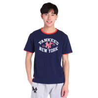 凑单品：MLB 美国职棒大联盟 NY洋基队男式短袖T恤