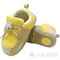 Hübsche 惠步舒  婴童机能鞋 17码 黄色