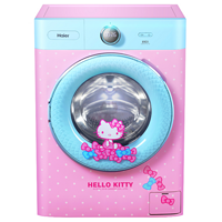 Haier 海尔 Hello Kitty定制版 EG8012Y1U1 KT 滚筒洗衣机