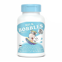 凑单品：Milk Bobbles 学生成人高钙奶片 180粒 两味可选