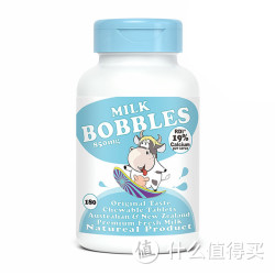 Milk Bobbles 学生成人高钙奶片 180粒 两味可选