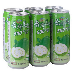 台湾美馔 番石榴汁490ml*6罐