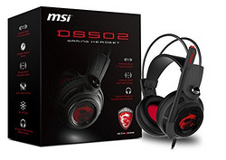 MSI 微星 DS502 头戴式 电竞专用耳机