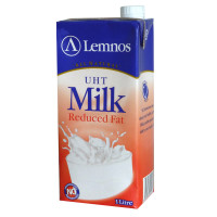 限地区：Lemnos 兰诺斯 低脂牛奶1L/盒*12盒