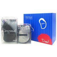 新低价，微信端：TANGLE TEEZER 怦然心动 便携款美发梳礼盒（磨砂银+粉红豹）