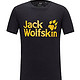 Jack Wolfskin 男款户外纯棉T恤