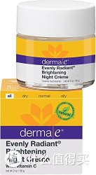 derma e 德玛依 匀净光彩晚霜 2oz