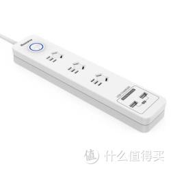 Huntkey 航嘉 SST307-1 双USB快充1.8米插座+凑单品