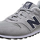 New Balance 373系列 男 休闲运动鞋 ML373GRN-D-8 浅灰色