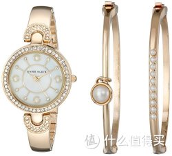ANNE KLEIN AK/1960GBST 女款时装腕表手镯套装