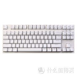 GANSS GS87 机械键盘 87白色青轴 （PBT版）