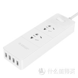 ORICO 奥睿科 OJD-2A4U USB充电排插 1.5米