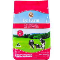 Oz Farm 澳兹 速溶脱脂成人奶粉 1kg*5袋