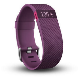 Fitbit Charge HR 智能乐活心率手环 心率实时监测 自动睡眠记录 来电显示 运动蓝牙手表计步器 紫色 L