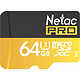 Netac 朗科 P500 64GB UHS-I U3 TF（Micro SD）高速存储卡