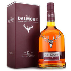 The Dalmore 达尔摩 12年苏格兰北高地单一麦芽威士忌 700ml
