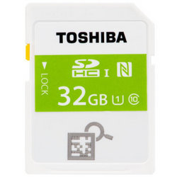 东芝（TOSHIBA）32G NFC无线SDHC存储卡 U1-Class10