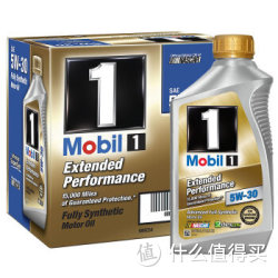 Mobil 美孚 5W-30EP长效 SN级 1号全合成机油(1QT装)