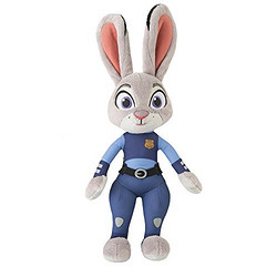 TAKARA TOMY Zootopia 疯狂动物城 Office Judy Hopps 警官朱迪 毛绒玩具（13.5英寸、可发声）