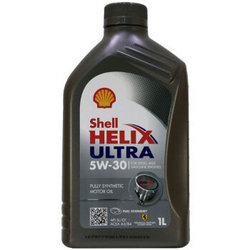 壳牌（Shell）全合成机油 超凡喜力Helix Ultra 5W-30 灰壳 SL级 1L装 德国原装进口