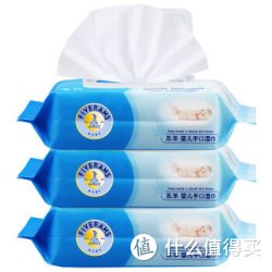 FIVERAMS 五羊 婴儿手口湿巾 80片×3包