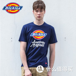 Dickies 帝客 男趣味LOGO字母印花 圆领短袖T恤 162M30EC35