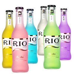 锐澳（RIO）洋酒 鸡尾酒 预调酒果酒混合装（六种口味）275ml*6瓶