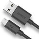历史最低: Anker A7103 Micro USB 安卓接口手机数据线/充电线 0.9米 黑色 卷后4.9元