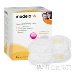 medela 美德乐 一次性乳垫60片装