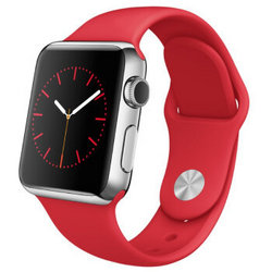 Apple 苹果 Watch 智能手表(38毫米不锈钢表壳搭配 (PRODUCT)RED 运动型表带 MLLD2CH/A )
