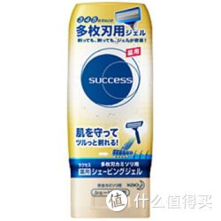 kao 花王 SUCCESS 多刀刃用 润滑剃须啫喱 210g*3瓶