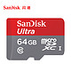 SanDisk 闪迪 Ultra 至尊高速 64GB TF存储卡（读速80MB/s）