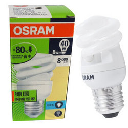 OSRAM 欧司朗 全螺旋型节能灯8W日光色E27