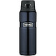 Thermos 膳魔师不锈钢王系列水瓶瓶，24盎司（682ml ），午夜蓝