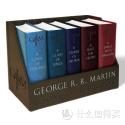 《冰与火之歌》皮革装订收藏版（英文版共5卷）+《冰与火之歌外传》+《北欧，冰与火之地的寻真之旅》