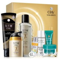OLAY 玉兰油 多效修护 三部曲套装（洁面乳100g+醒肤水150ml+修护霜50g）+旅行4件套