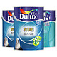 Dulux 多乐士 抗甲醛五合一墙面漆 A899+A749致悦通用底漆 18L套装 白色