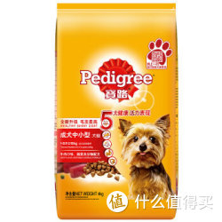 Pedigree 宝路 中小型犬成犬狗粮牛肉味 4kg