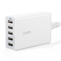 ANKER 40W 5口USB充电器